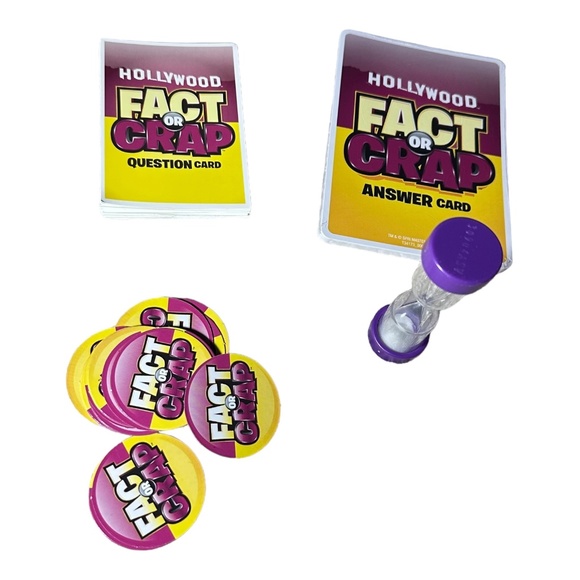 Spin Master Hollywood Fact or Crap Game - Picture 3 of 4